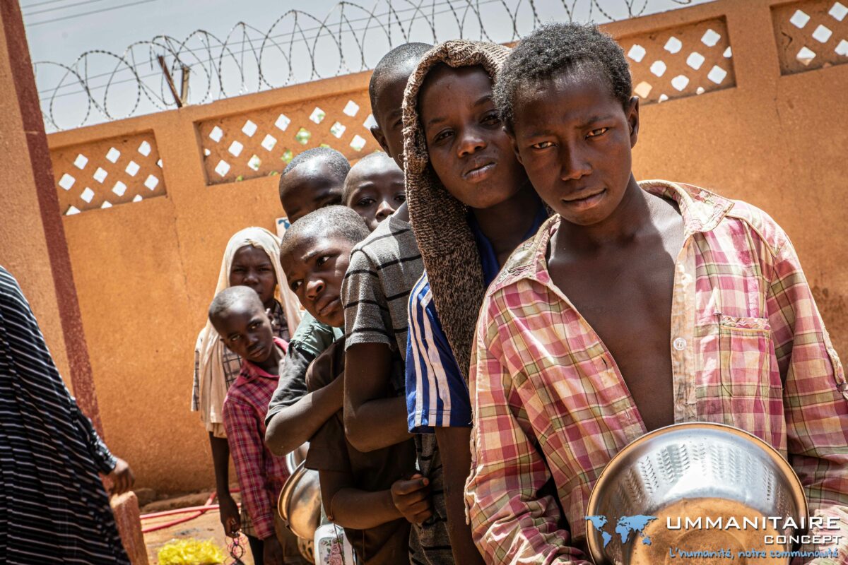 enfants des rues, repas offerts